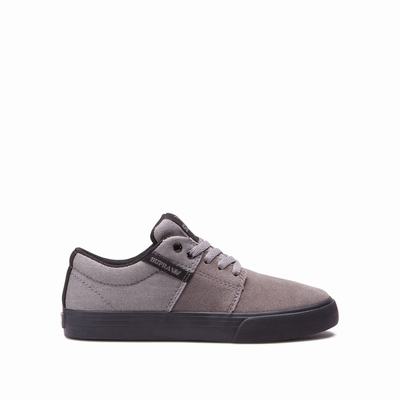 Supra STACKS II VULC - Lasten Tennarit - Harmaat